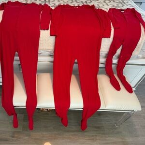 Cozy Red Family Pajama Set Pajama Gram